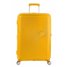 American Tourister Soundbox Gul Kabinekuffert med exp. 55 cm